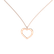 Diamond necklace One Heart2