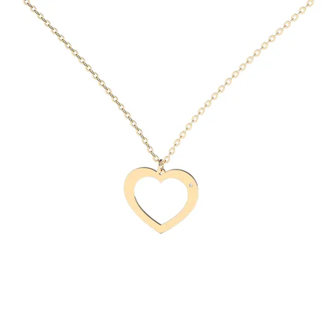 Diamond necklace One Heart