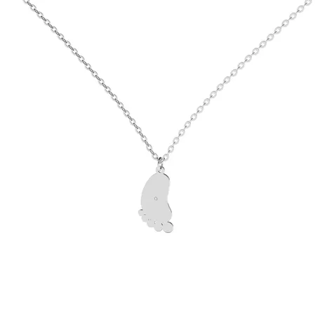 Diamond necklace Baby Foot