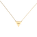 Diamond necklace Triangle Love2