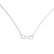 Diamond necklace Infinity Love2