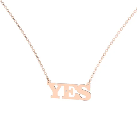 Diamond necklace YES