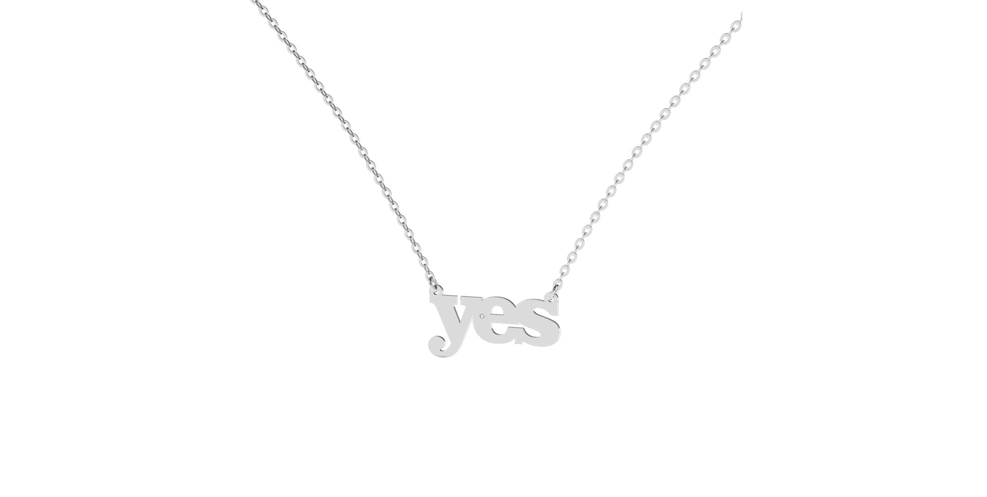 Diamond necklace YES