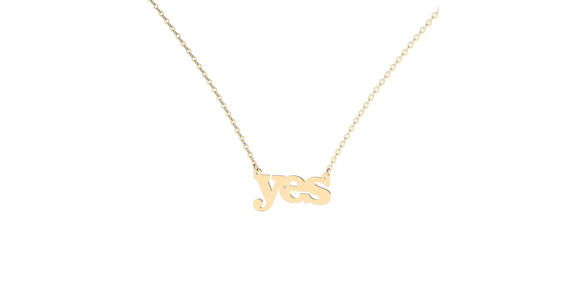 Diamond necklace YES