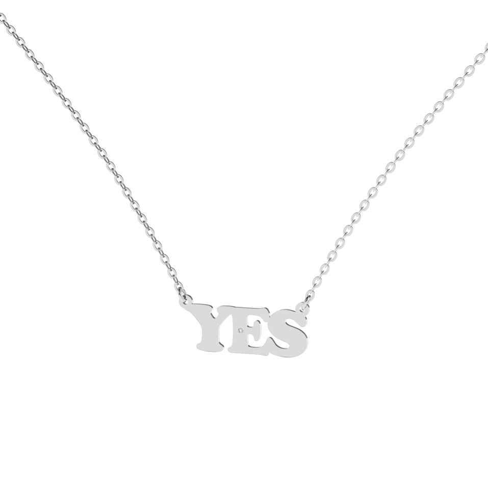 Diamond necklace YES