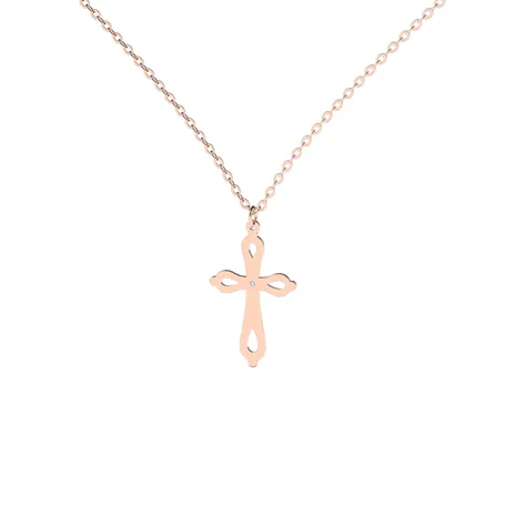 Diamond necklace Classic Cross