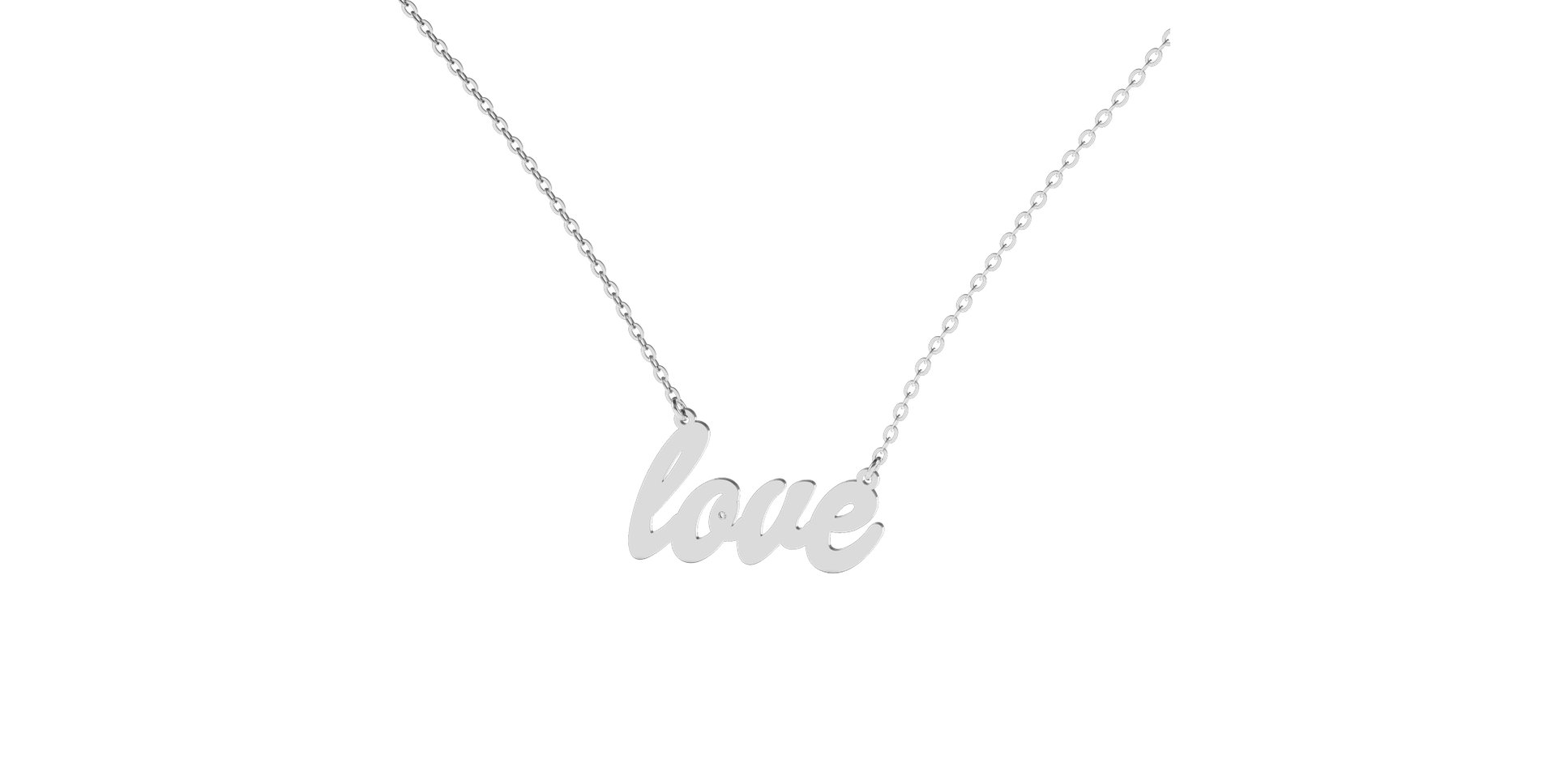 Diamond necklace Love Maker