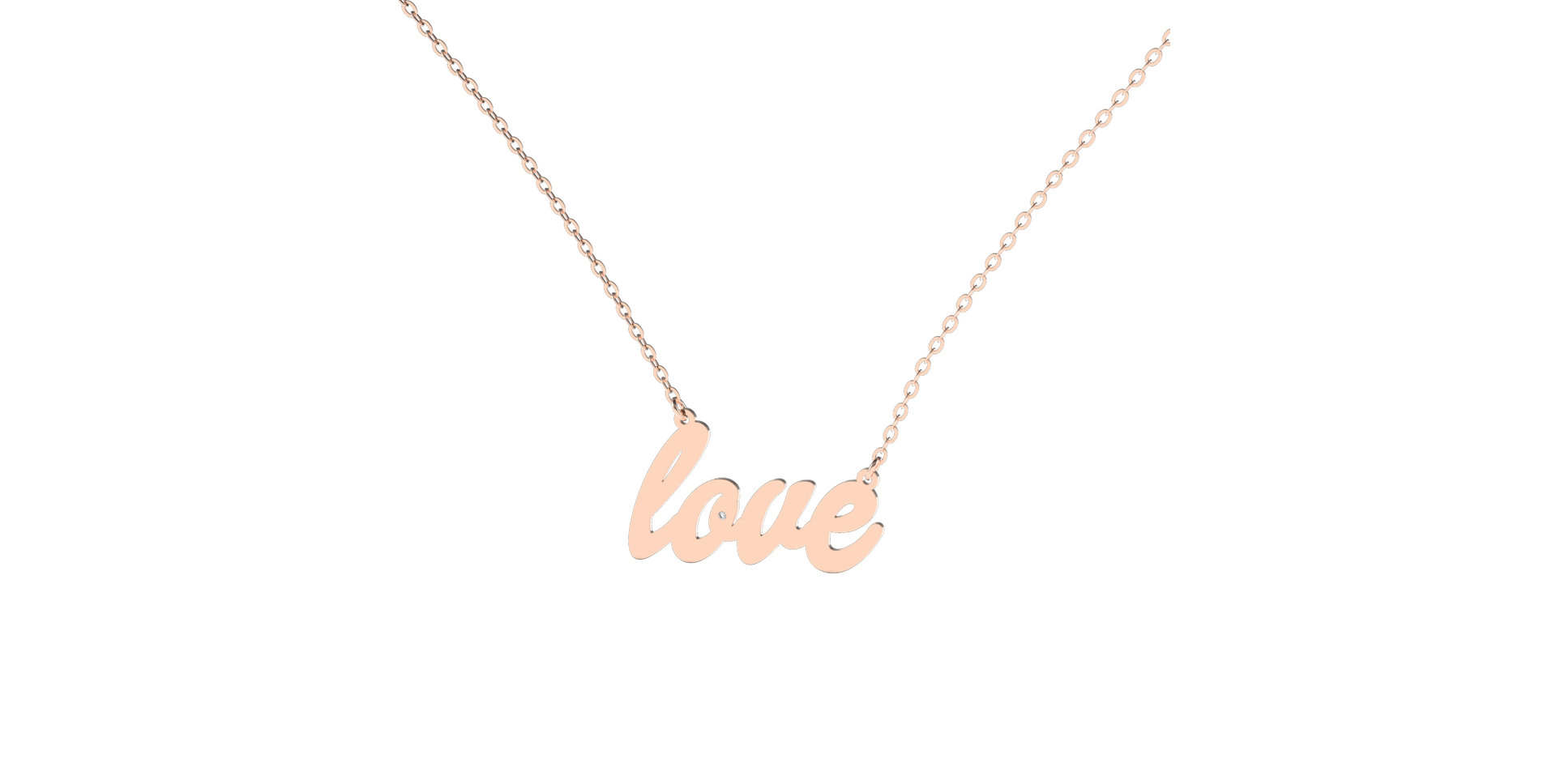 Diamond necklace Love Maker