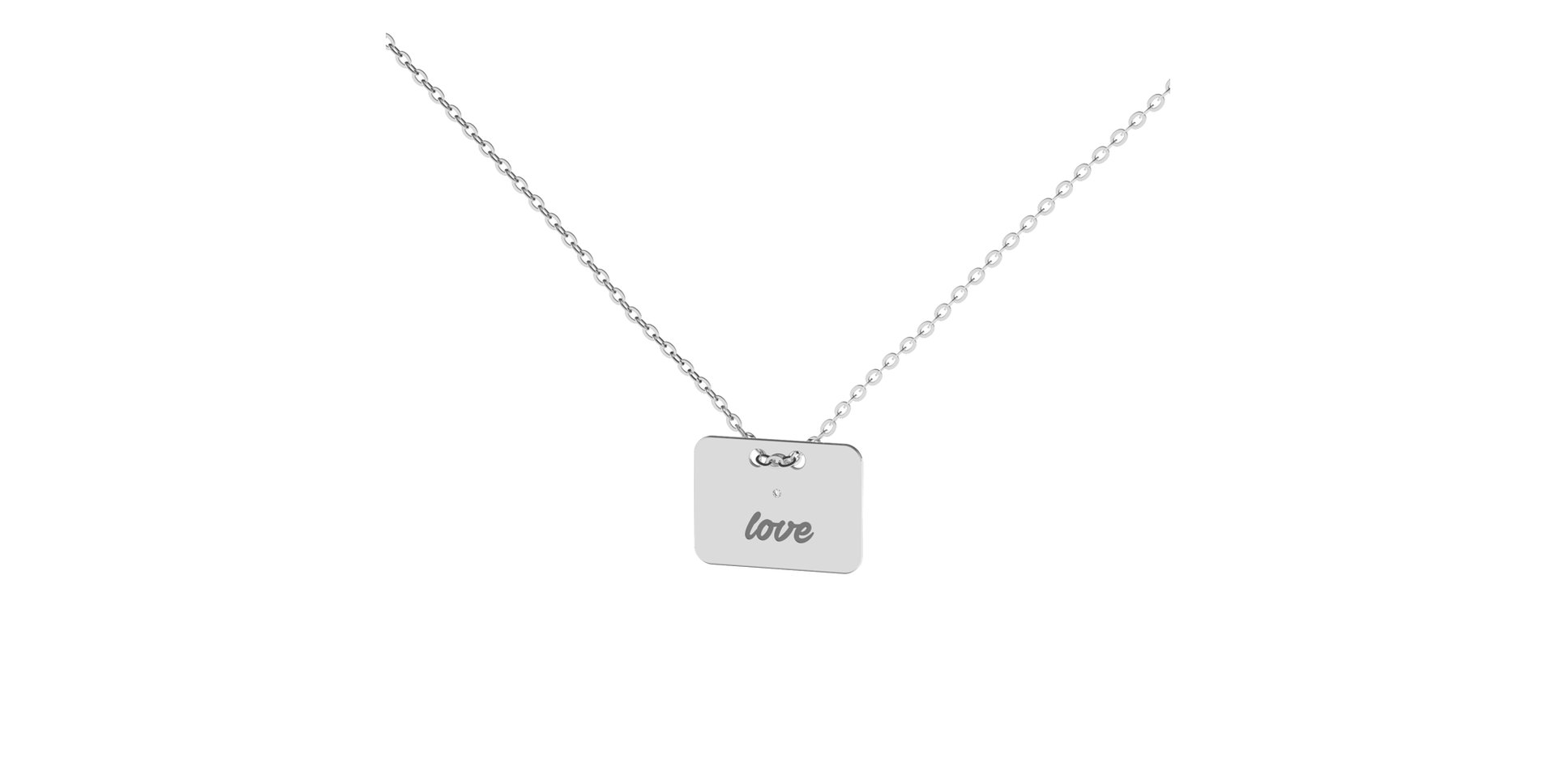 Diamond necklace Military Amour