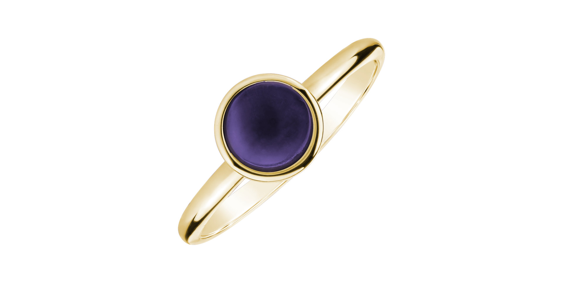 Ring with Iolit Bonbon