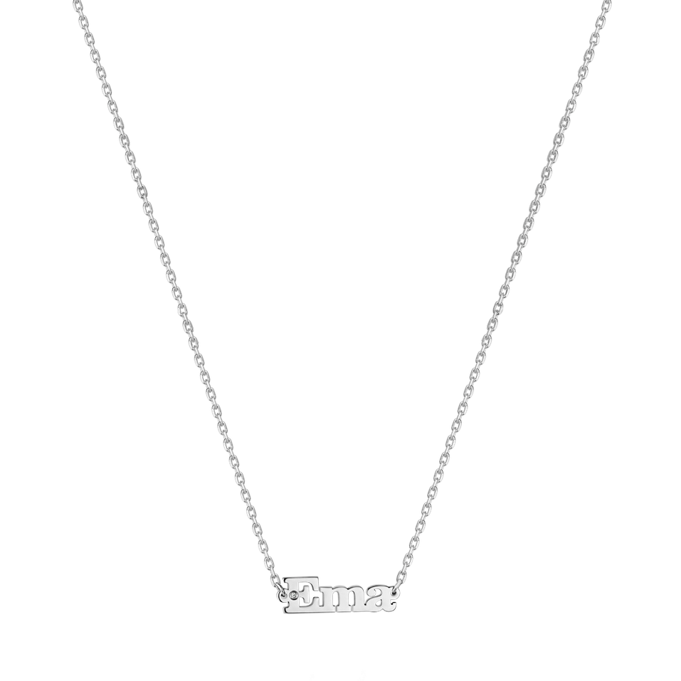 Diamond necklace Classic name
