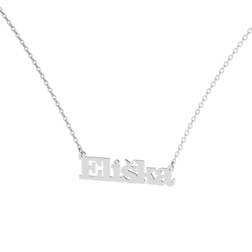 Diamond necklace Classic name