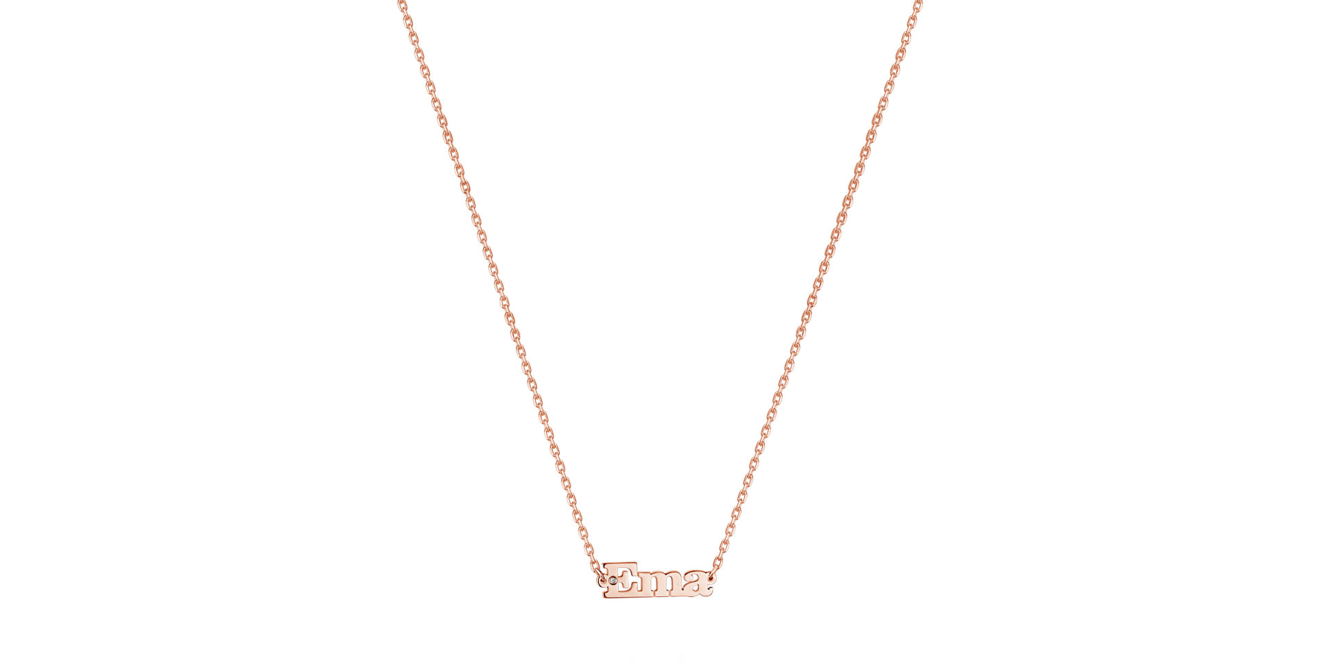 Diamond necklace Classic Name