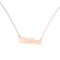Diamond necklace Name2