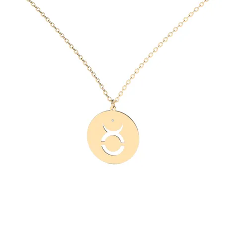 Diamond necklace Taurus