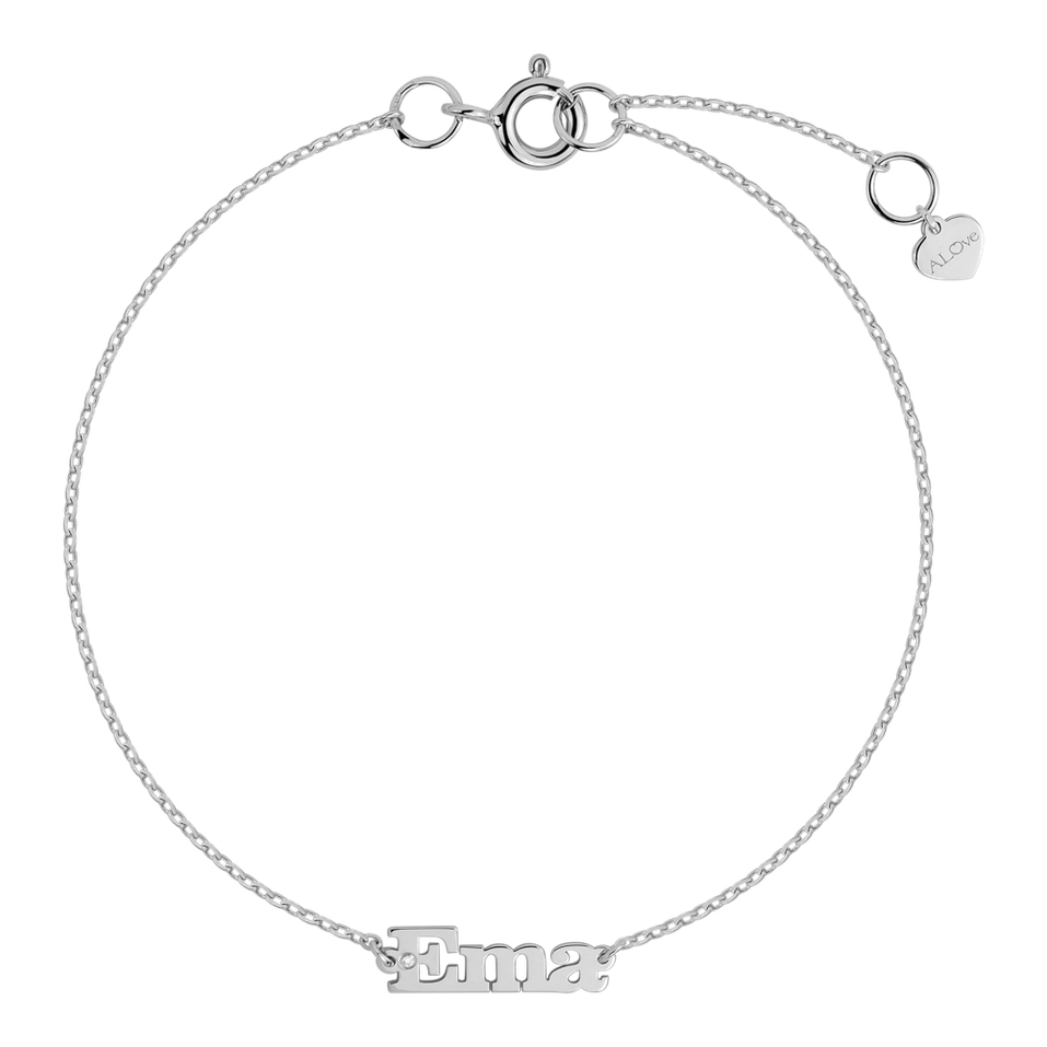 Diamond bracelet Name