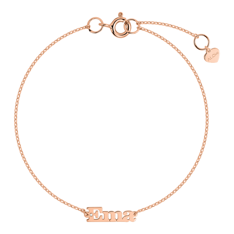 Diamond bracelet Name
