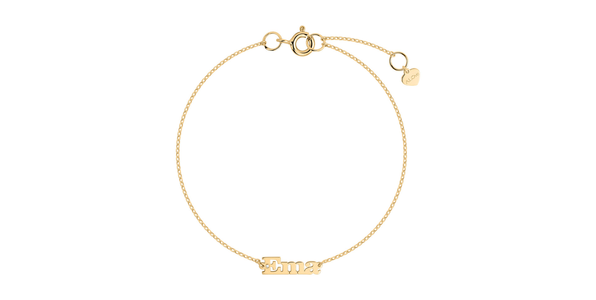 Diamond bracelet Name