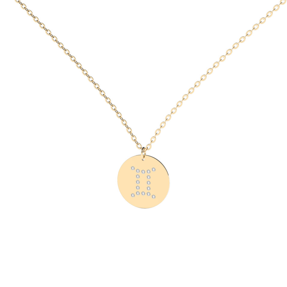 Diamond necklace Gemini