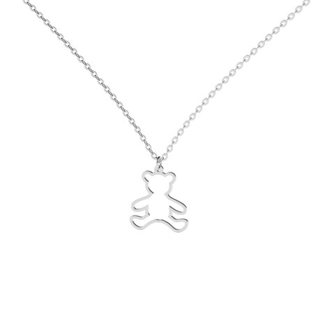 Diamond necklace Teddy Bear