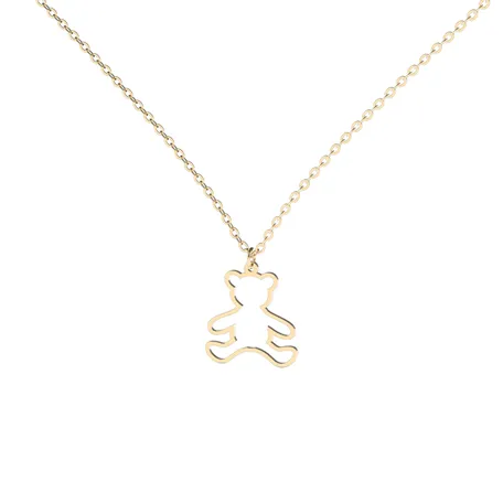Diamond necklace Teddy Bear