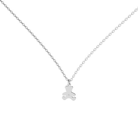 Diamond necklace Teddy Bear