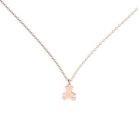 Diamond necklace Teddy Bear