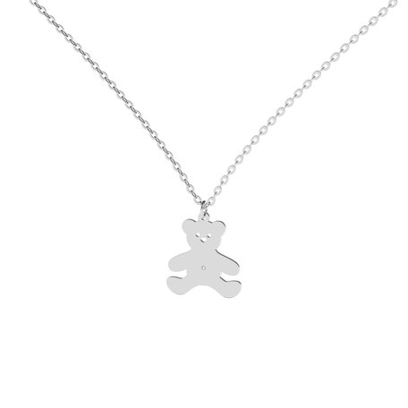 Diamond necklace Teddy Bear
