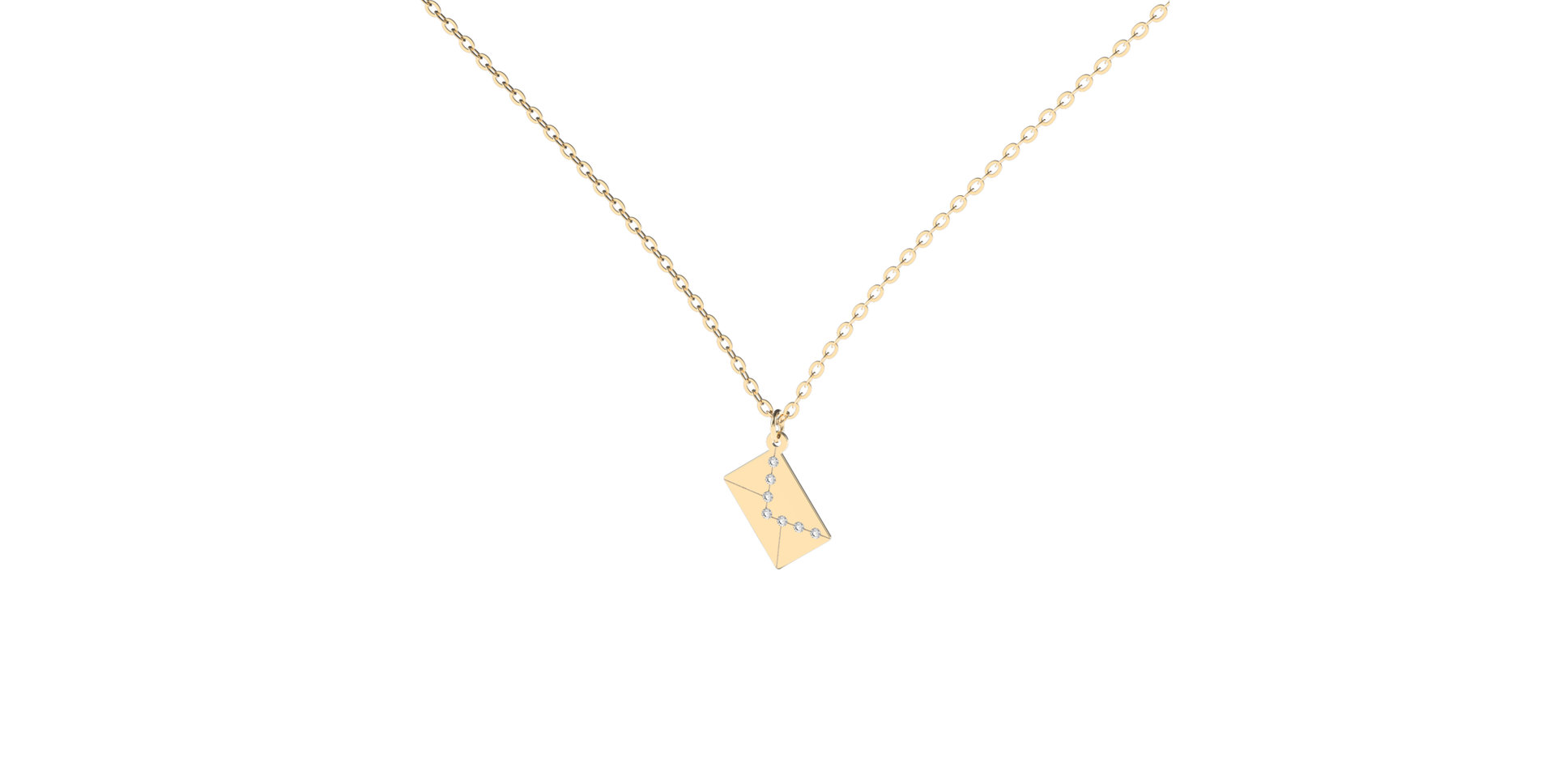 Diamond necklace Diamond Envelope