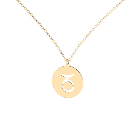 Diamond necklace Capricorn