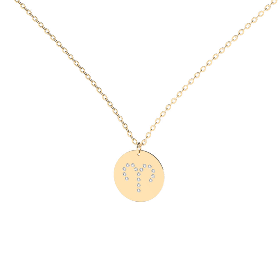 Diamond necklace Aries