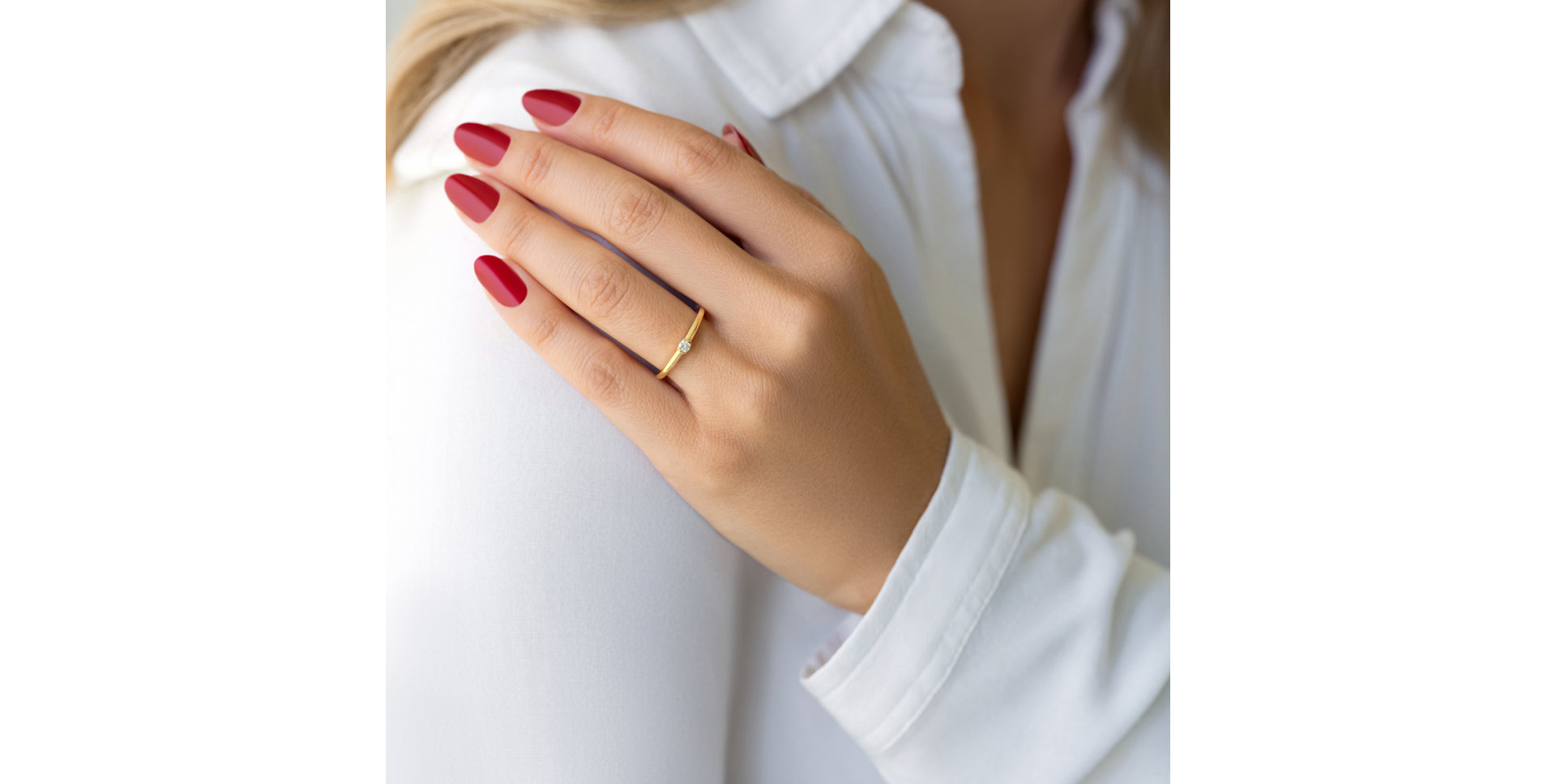 Diamond ring Vesper Sky