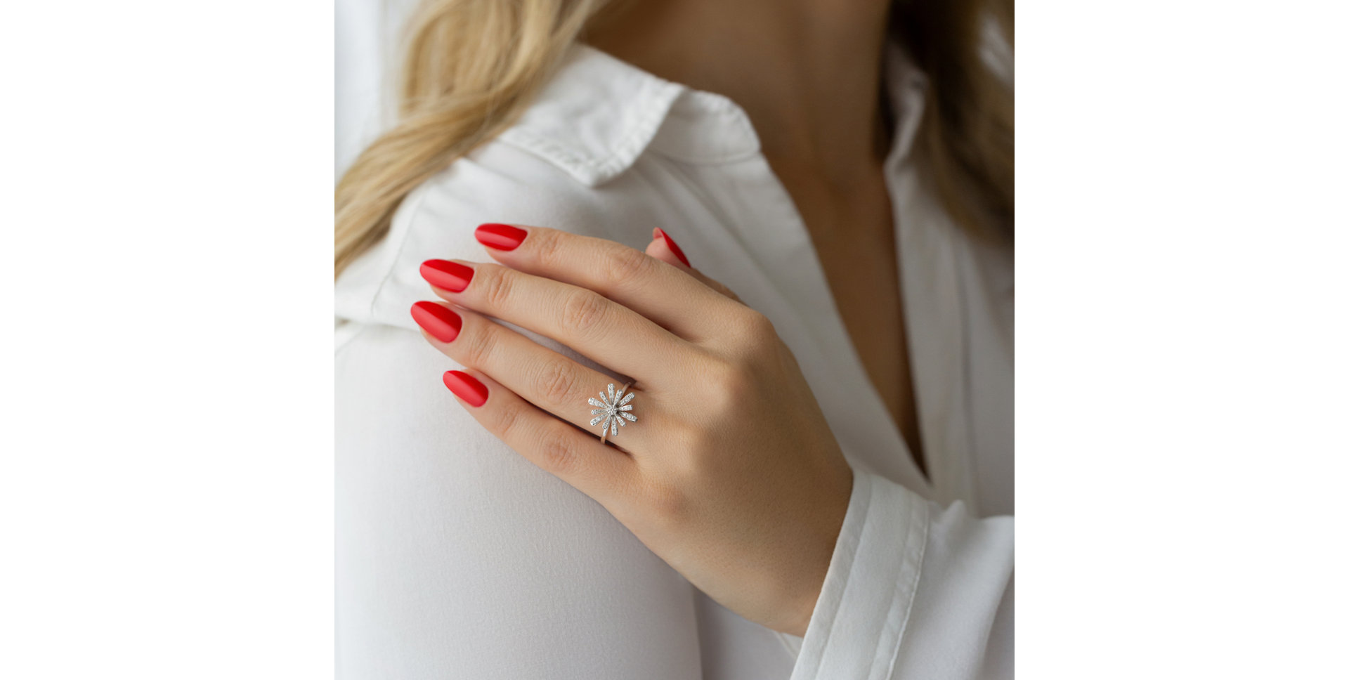 Diamond ring Starflower