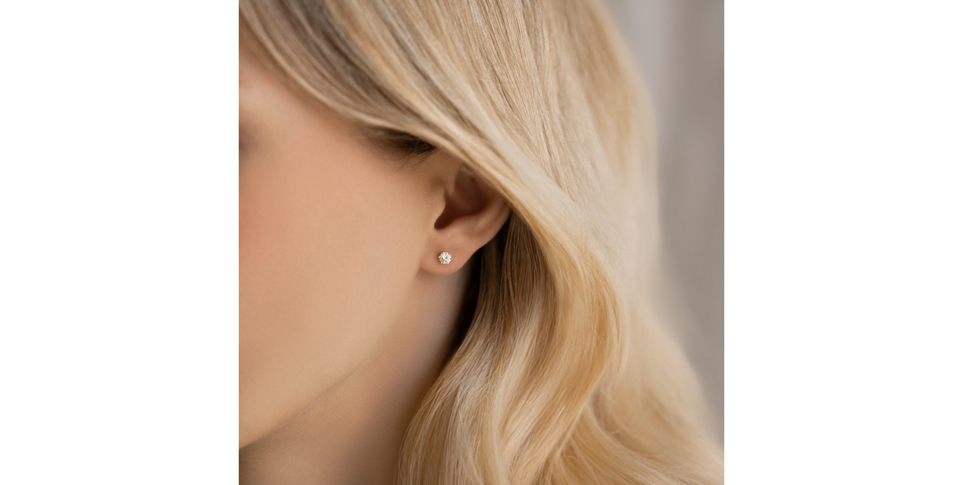 Diamond earrings Vesper Romance