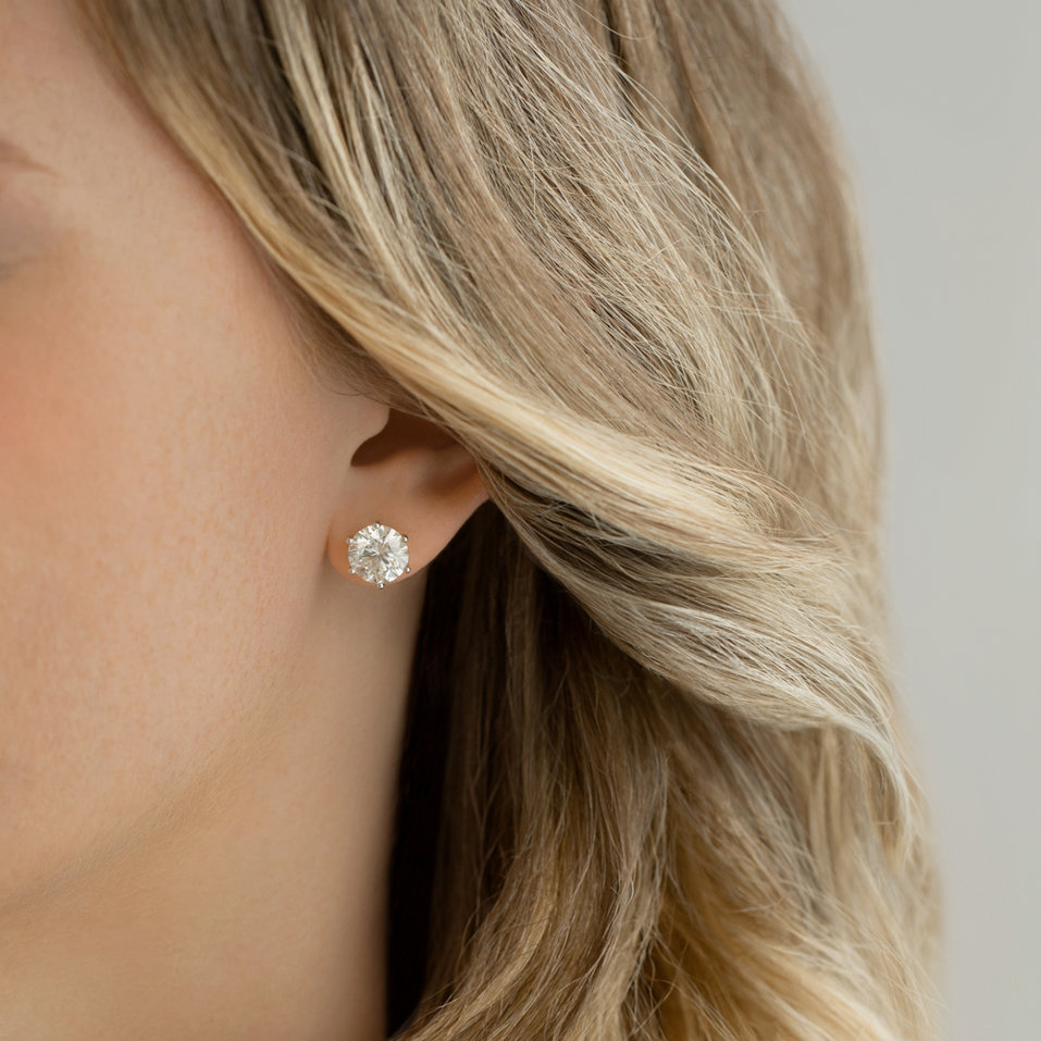 Diamond earrings Vesper Romance