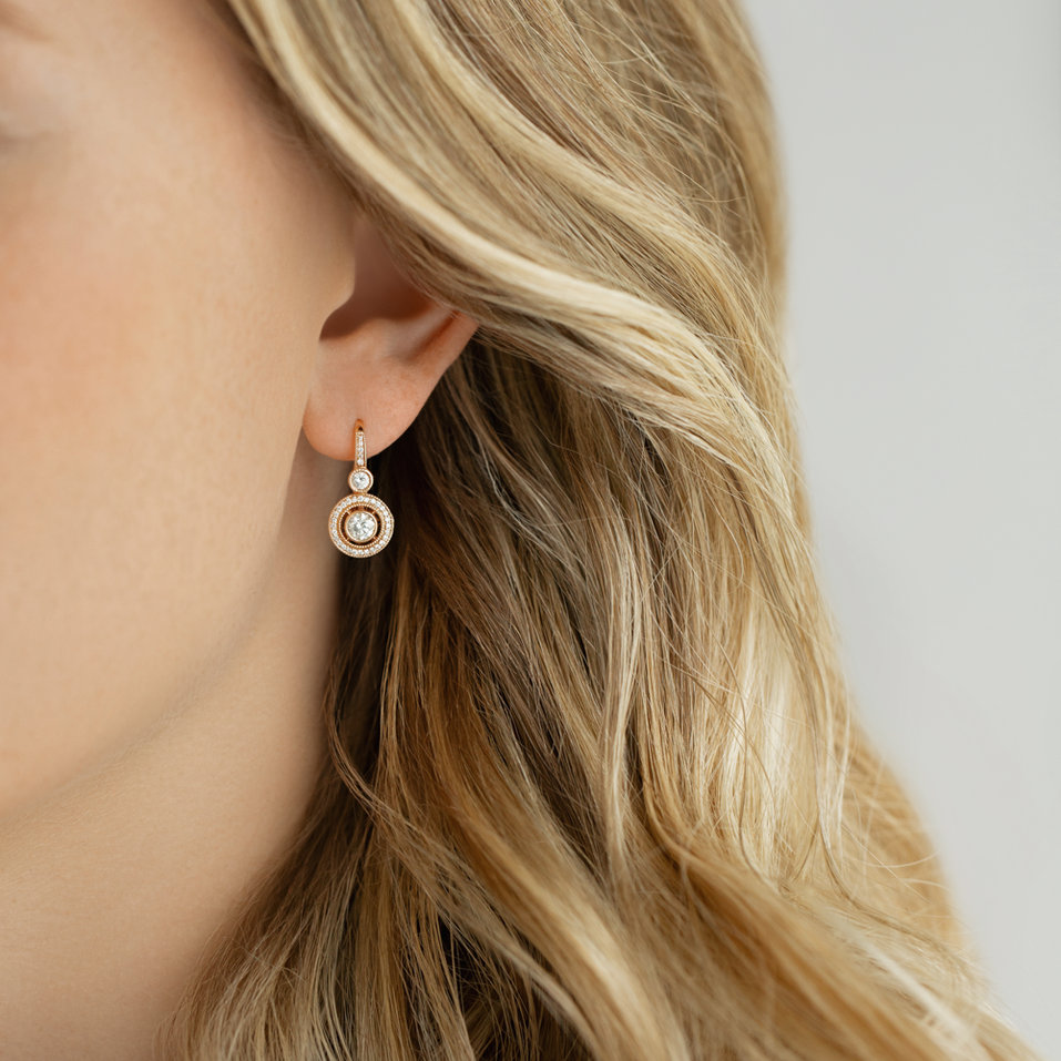 Diamond earrings Monarch Love