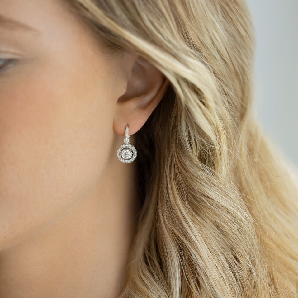 Diamond earrings Monarch Love