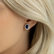 Diamond earrings with Sapphire Royal Aurora4