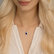 Diamond pendant with Sapphire Royal Aurora3