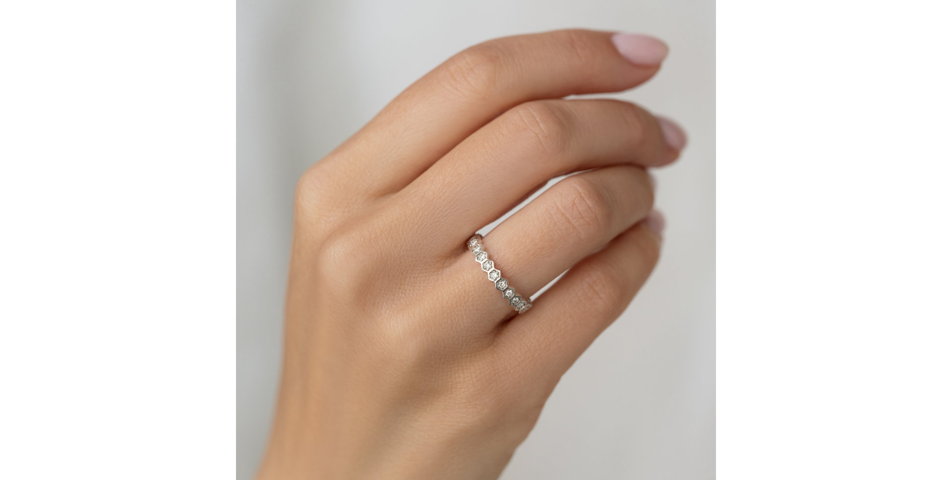 Diamond ring Unique Infinity