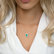 Diamond necklace with Emerald Sinful Goddess3