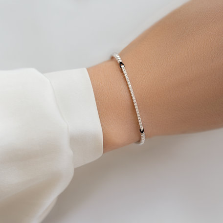 Bracelet with diamonds Shamballa