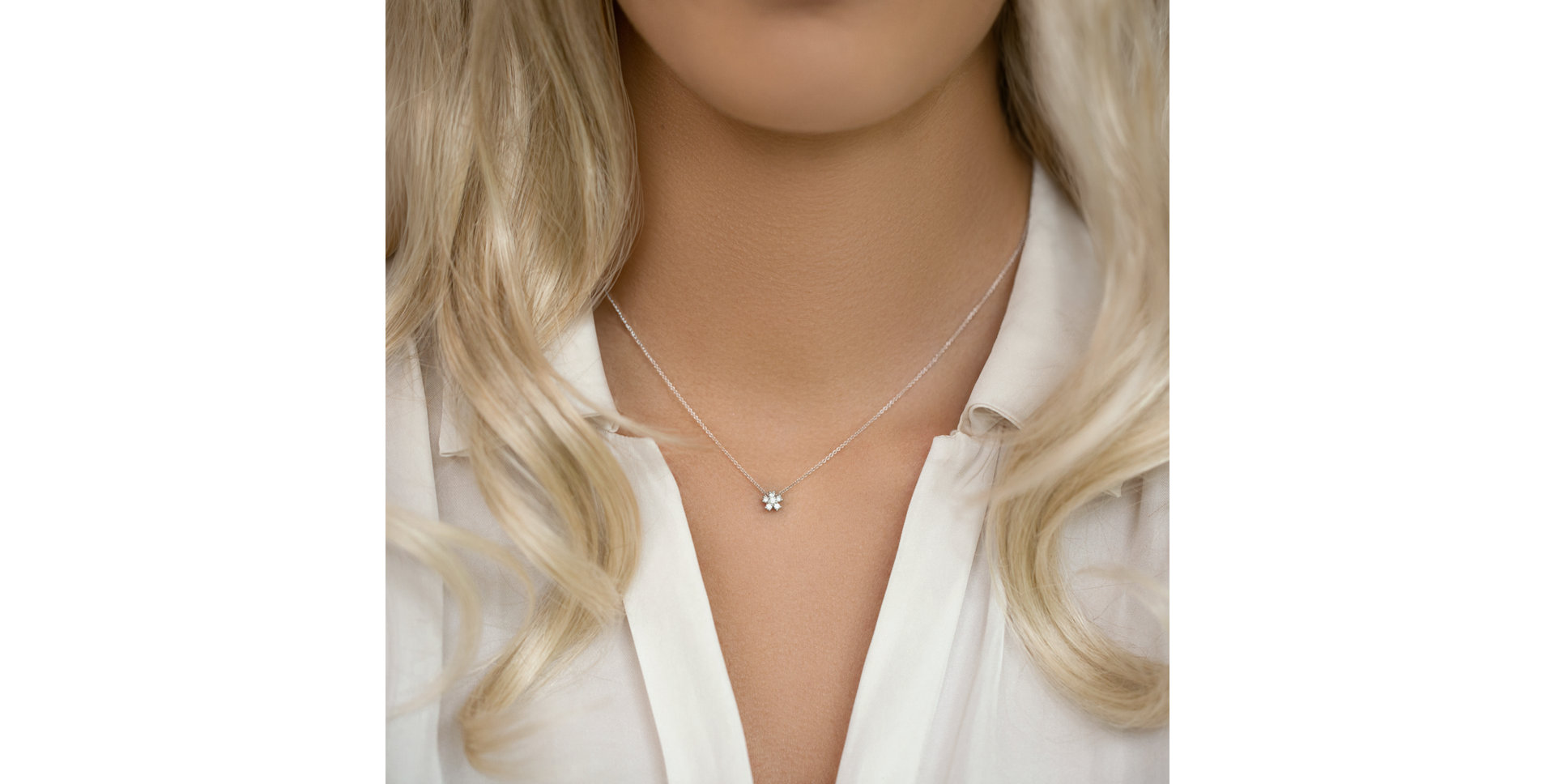 Diamond necklace Sparkless