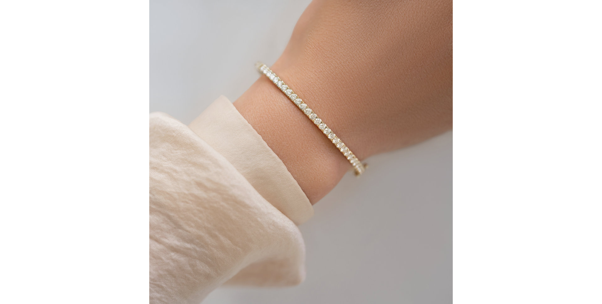 Bracelet with diamonds Simplicity