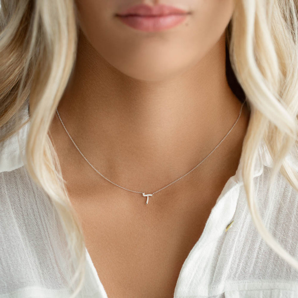 Diamond necklace Curly Diamonds K