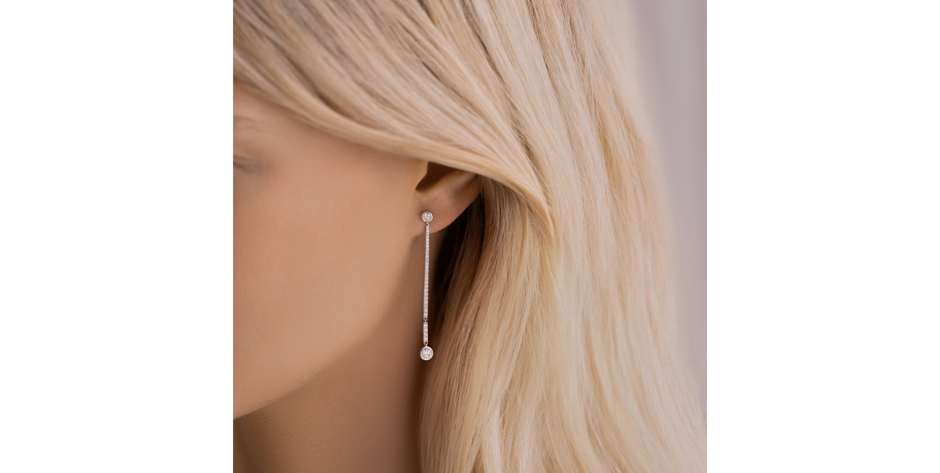 Diamond earrings Luxury Line