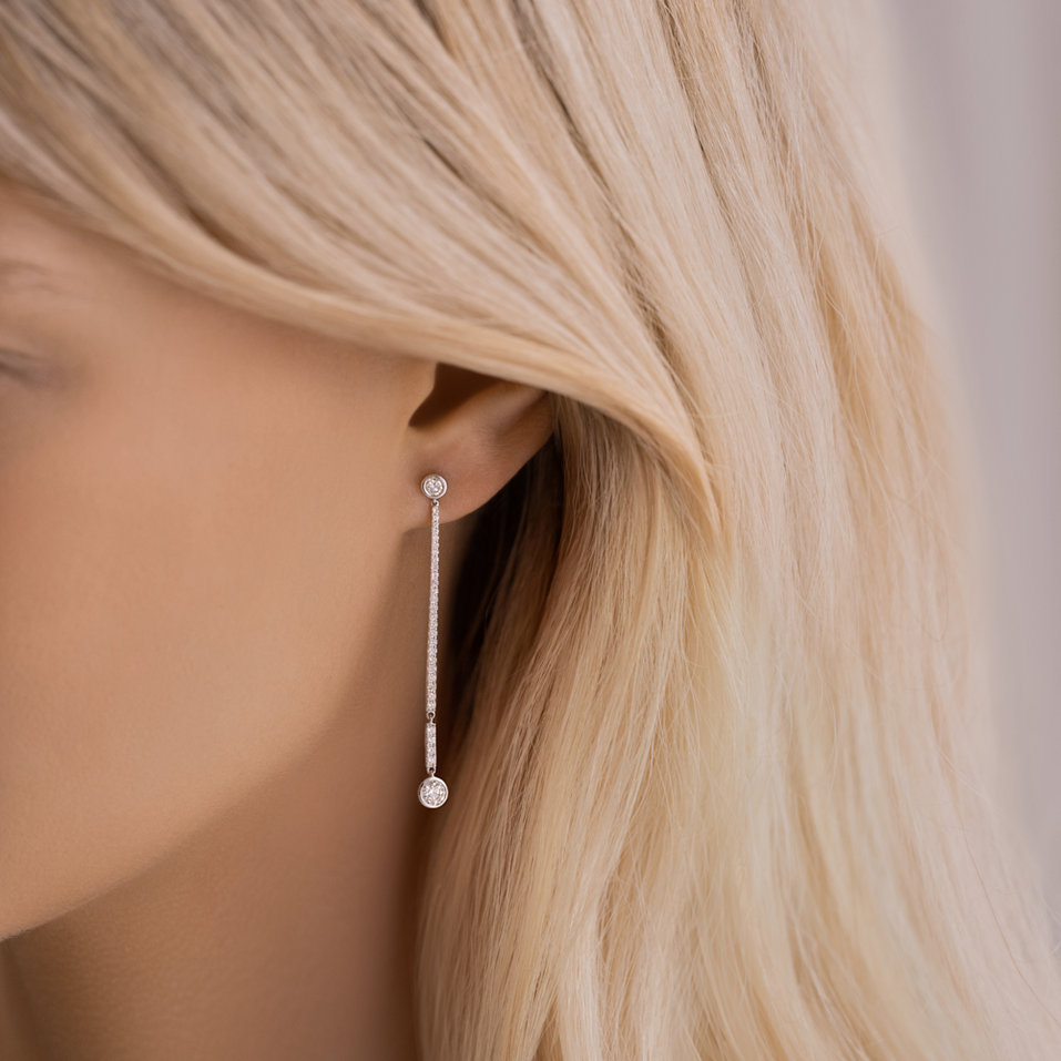 Diamond earrings Luxury Line