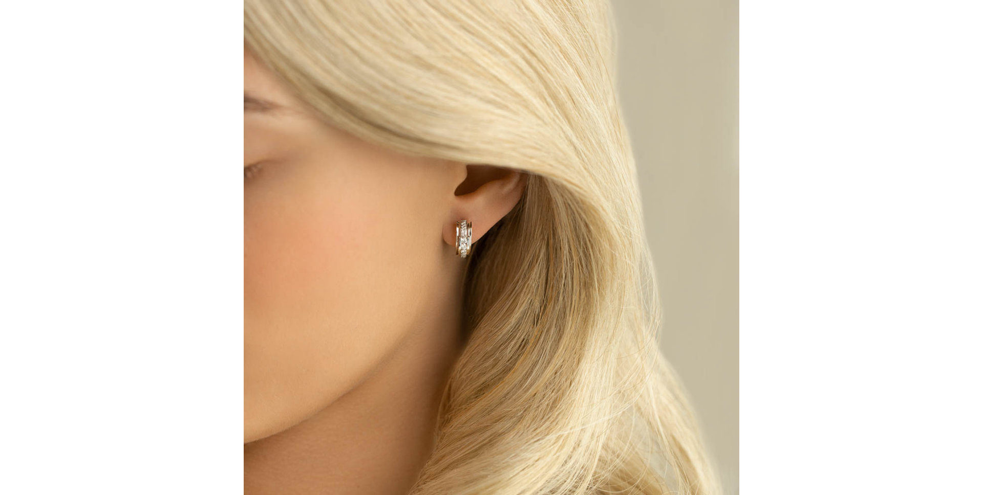 Diamond earrings Amazing Mosaic