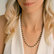 Necklace with black diamonds Dark Melody4