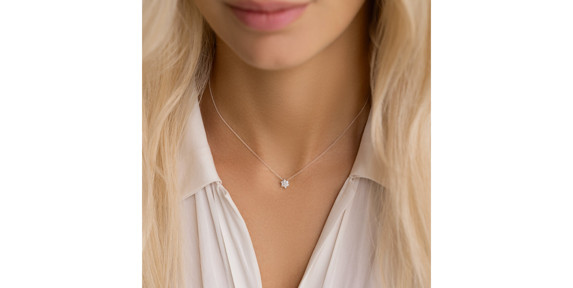 Diamond necklace Shiny Star